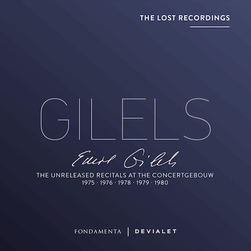 CD: Emil Gilels: The Lost Recordings: Orkestwerken