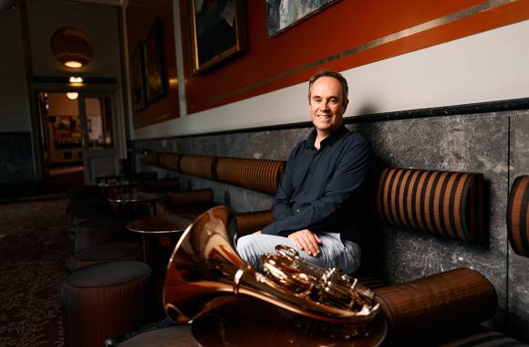 Hoornist Fons Verspaandonk: ‘Het is een droombaan’