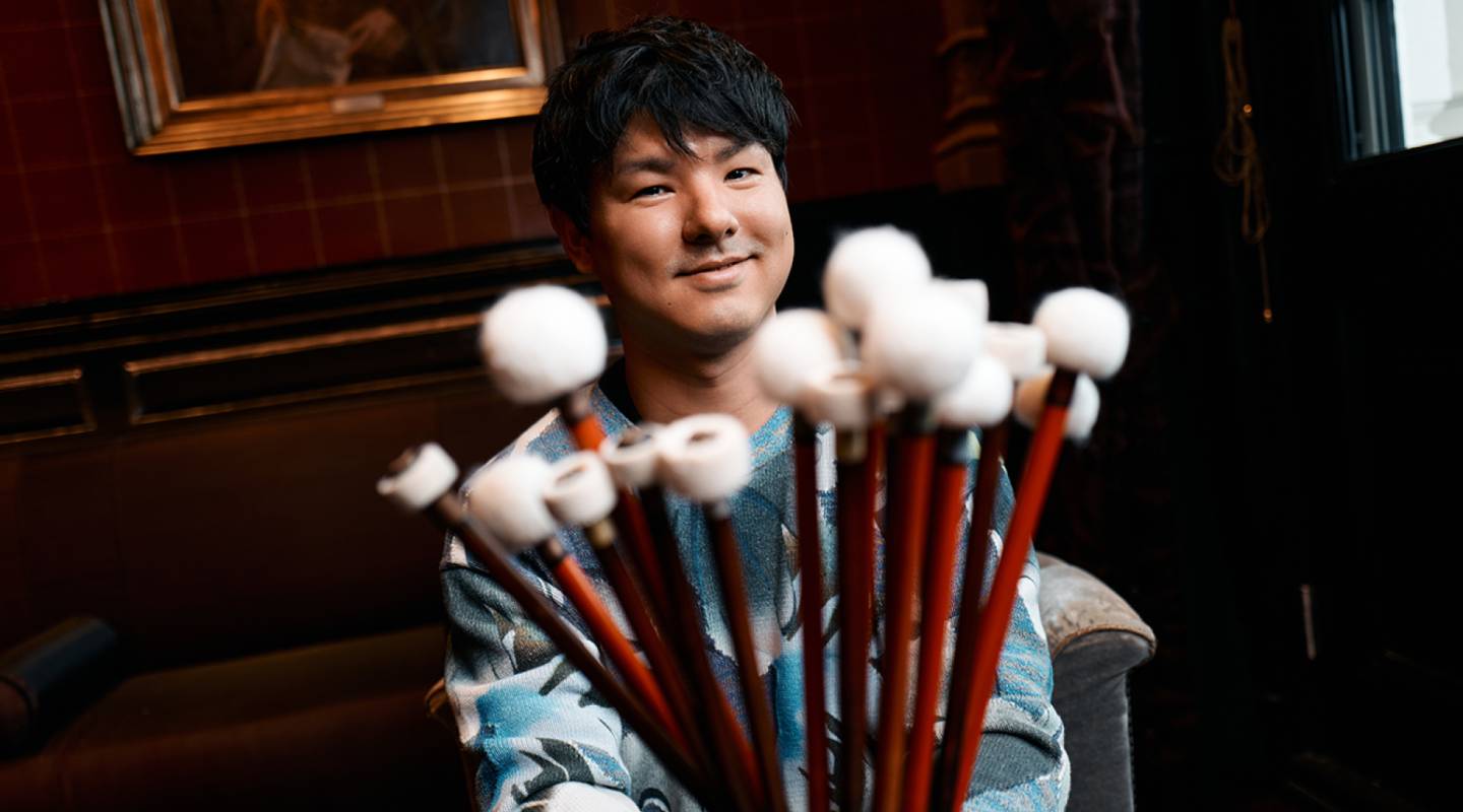 Paukenist Tomohiro Ando: ‘Stel dat ik die ene slag mis!’