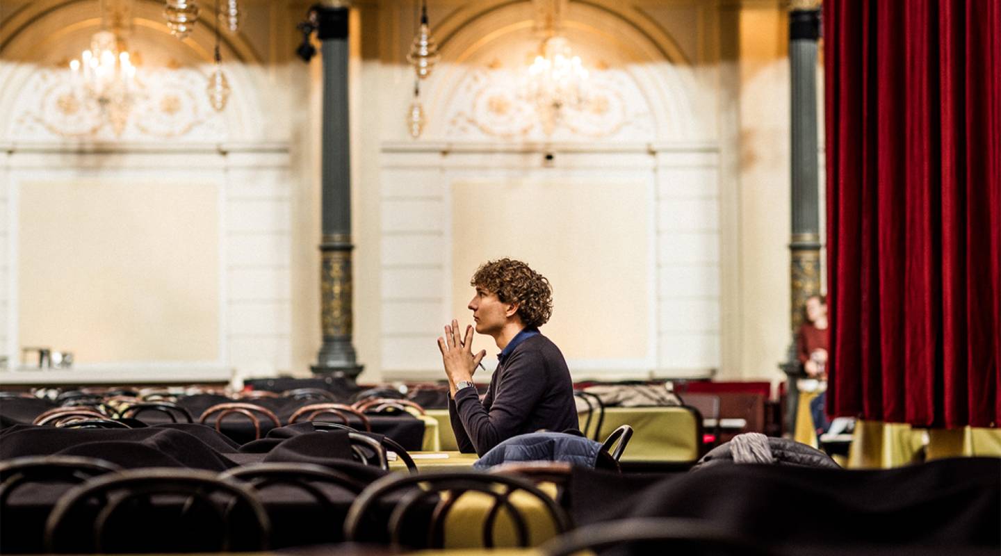 Dirigent Aurel Dawidiuk: ‘Eigenlijk heb ik 120 mentors’