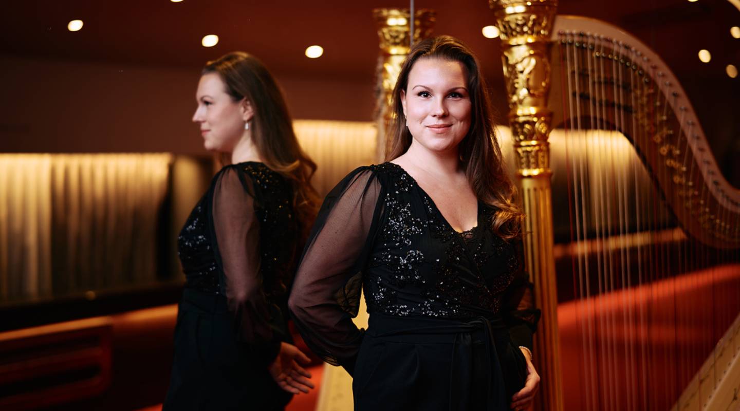 Harpiste Anneleen Schuitemaker: ‘De harp koos mij’