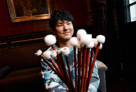 Paukenist Tomohiro Ando: ‘Stel dat ik die ene slag mis!’