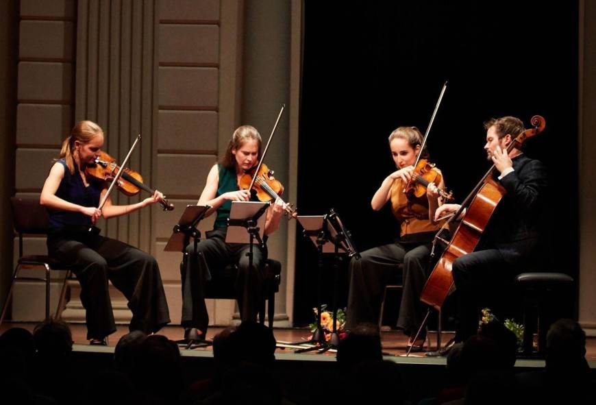 Dudok Quartet Amsterdam met Brahms, Sweelinck en Loevendie