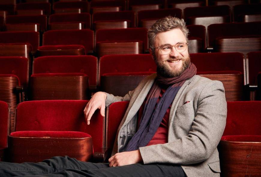 Composer in Residence Sam Adams, Alma Quartet en Dominique Vleeshouwers