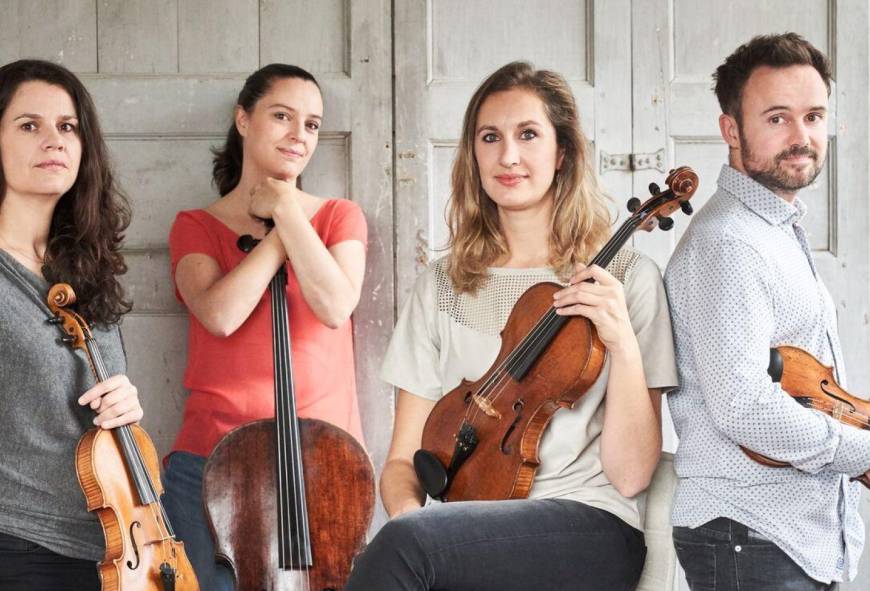 Elias String Quartet speelt Haydn, Beethoven en Beamish
