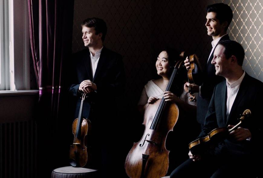 Calidore Quartet in een tijdreis van Mozart en Beethoven naar Lash