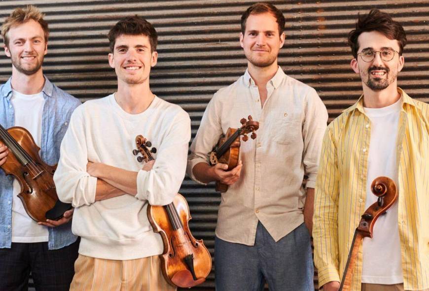 Quatuor Agate speelt Brahms, Boccherini en Bartók
