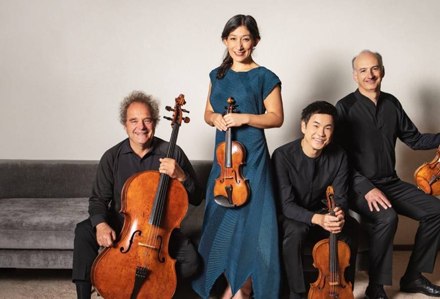 Het iconische Takács Quartet met Haydn, Britten en Ravel