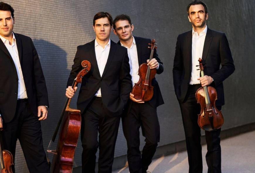 Quatuor Modigliani & Amihai Grosz & Nathalia Milstein: Mendelssohn en meer