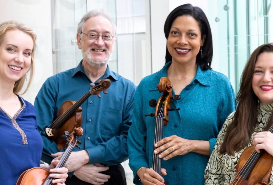 Juilliard String Quartet in Dvořáks ‘Amerikaanse’