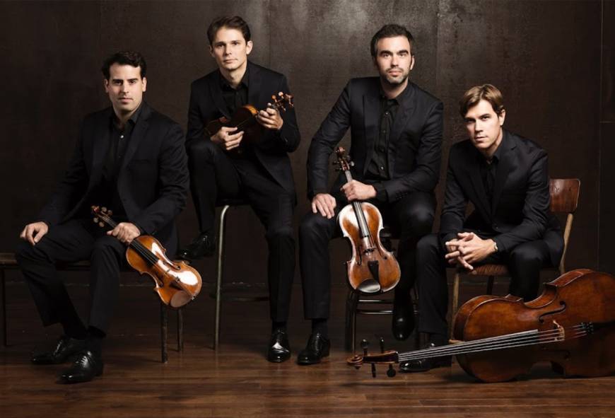 Quatuor Modigliani met Der Tod und das Mädchen van Schubert