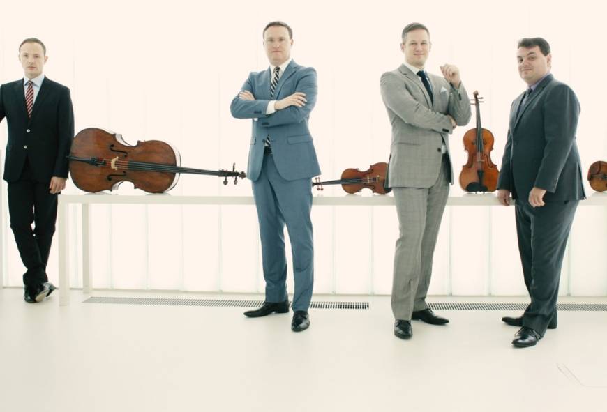 Jerusalem Quartet speelt Debussy