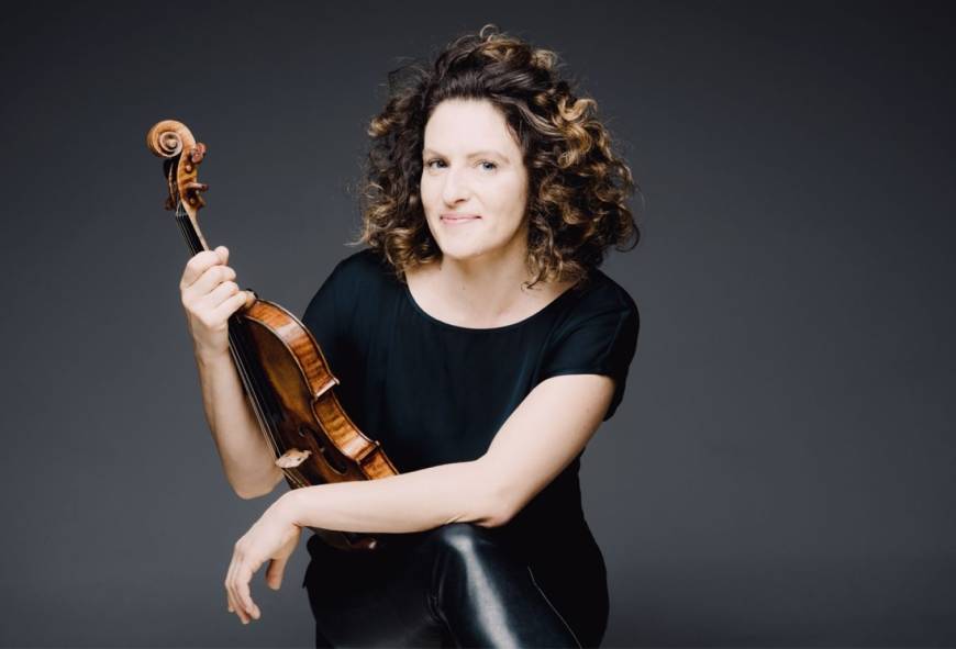 Liza Ferschtman soleert in Beethovens Vioolconcert