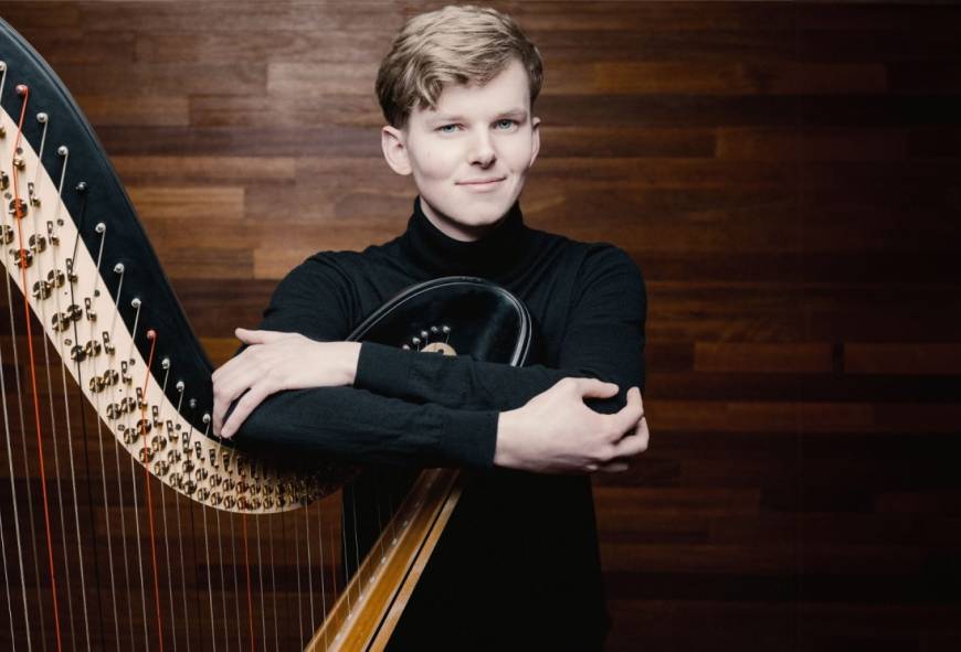 Harpist Joost Willemze: van Bach tot Tournier