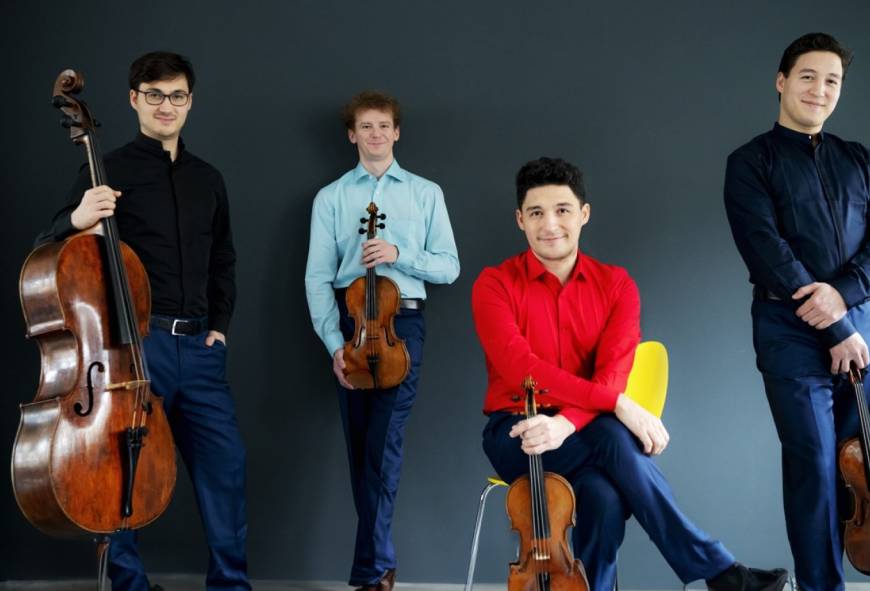 Schumann Quartett speelt Schuberts Rosamunde