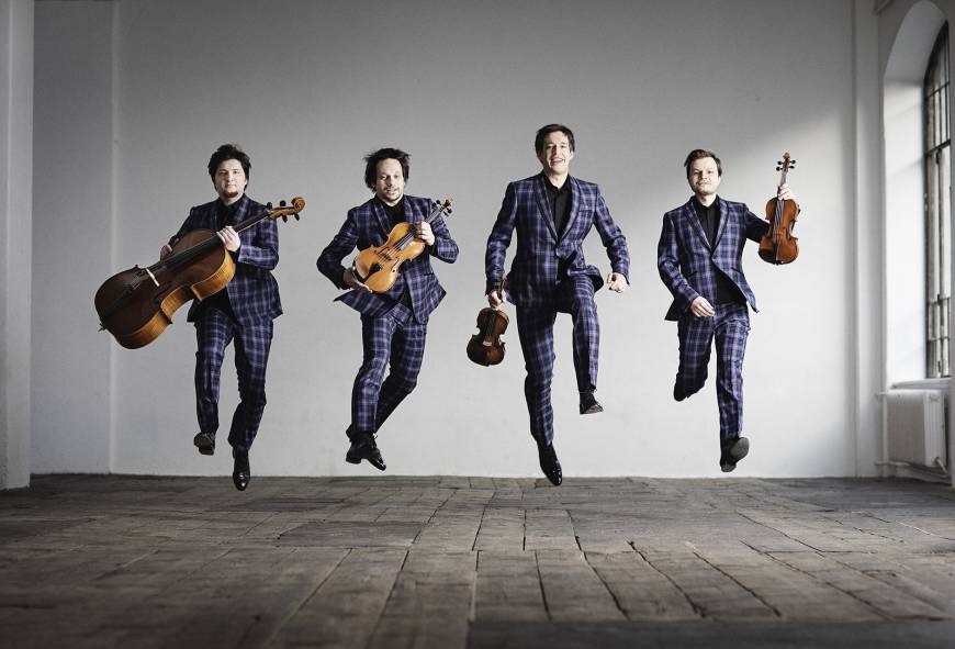 Apollon Musagète Quartett speelt Dvořák