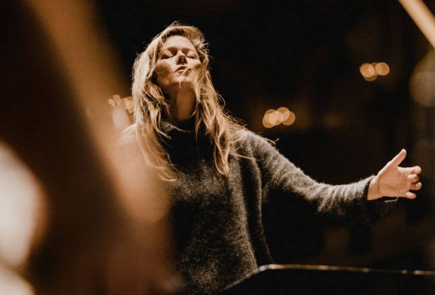 Barbara Hannigan leidt het Concertgebouworkest