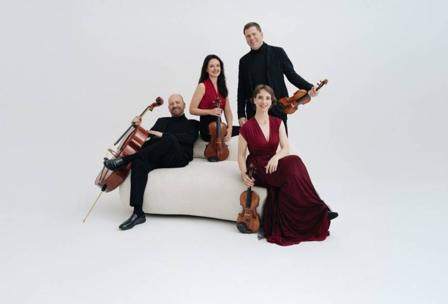 Cuarteto Casals speelt Beethoven opus 130 met Grosse Fuge
