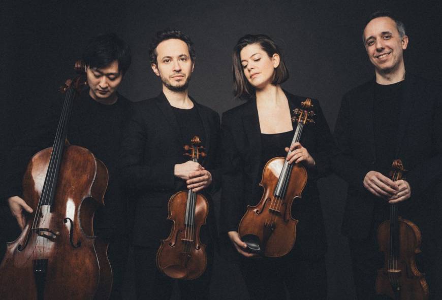 Quatuor Ébène speelt Debussy en Brahms