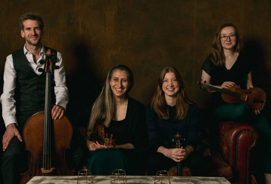 Consone Quartet in Schuberts 'Rosamunde' en Mozarts 'Dissonanten'