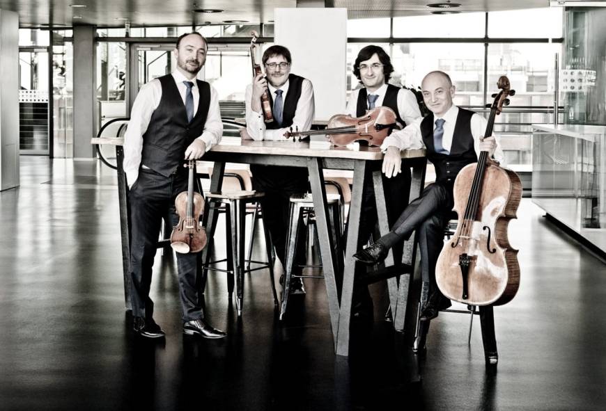Quatuor Danel & Quatuor Arod in het Octet van Enescu