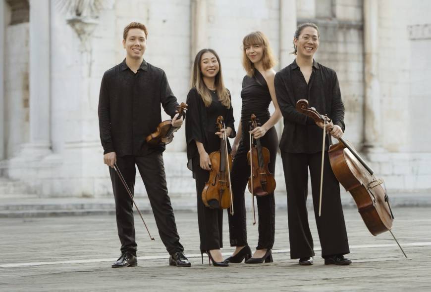 Leonkoro Quartet & Timothy Ridout in Brahms' Strijkkwintet nr. 2