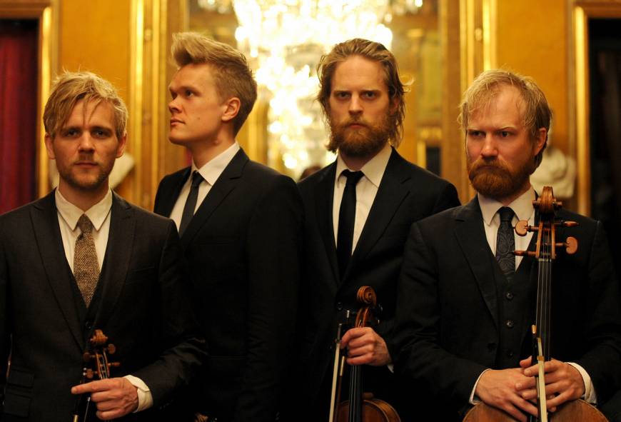The Danish String Quartet speelt Beethoven