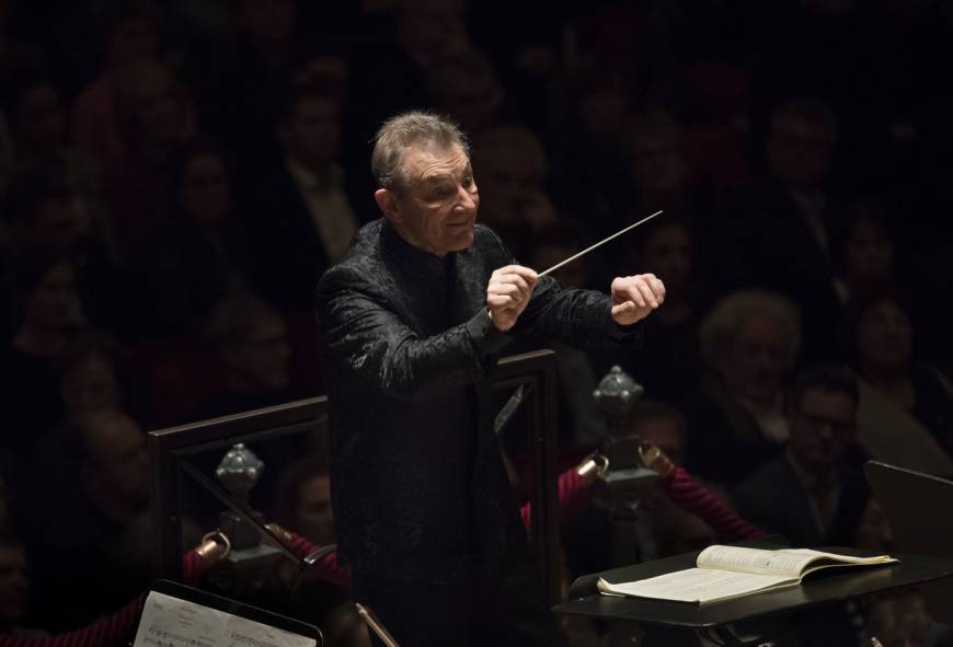 Close-up: Pinnock en musici van het Concertgebouworkest