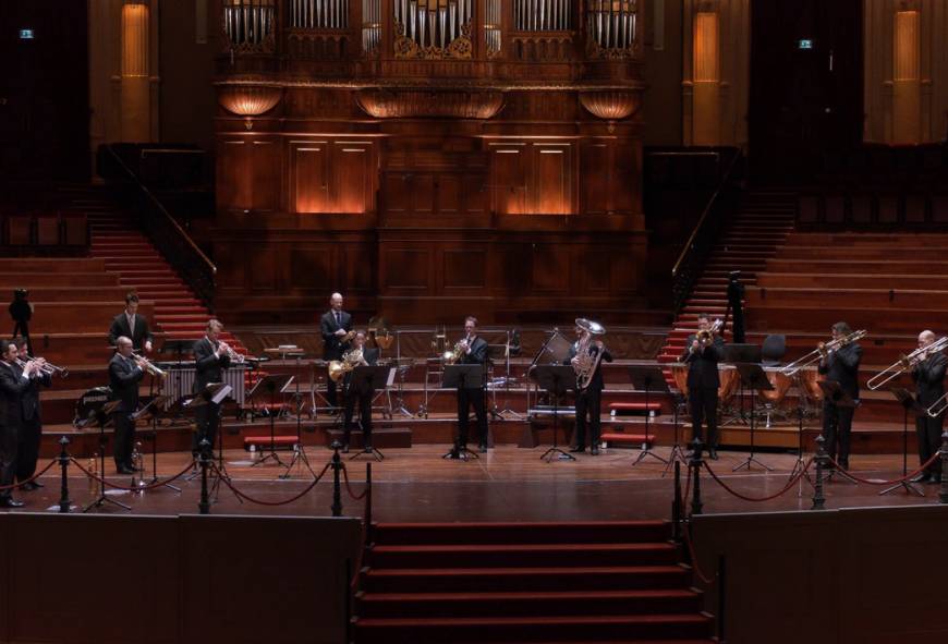 Koperblazers van het Concertgebouworkest