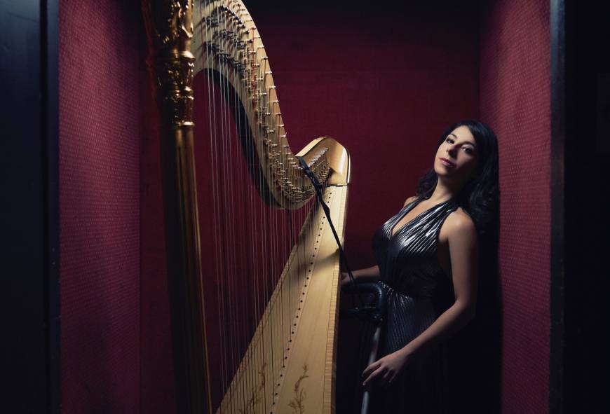 Modigliani Kwartet en harpiste Anneleen Lenaerts