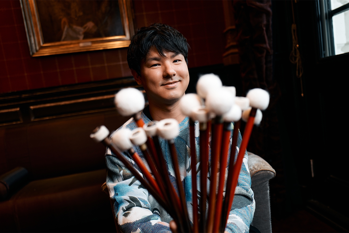 Paukenist Tomohiro Ando: ‘Stel dat ik die ene slag mis!’