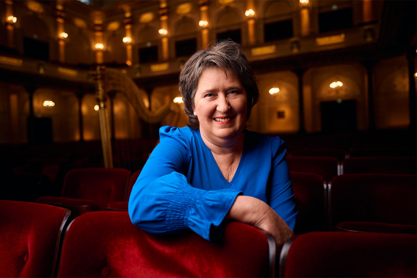 Soloharpiste Petra van der Heide: ‘Een harp is géén verticale piano’