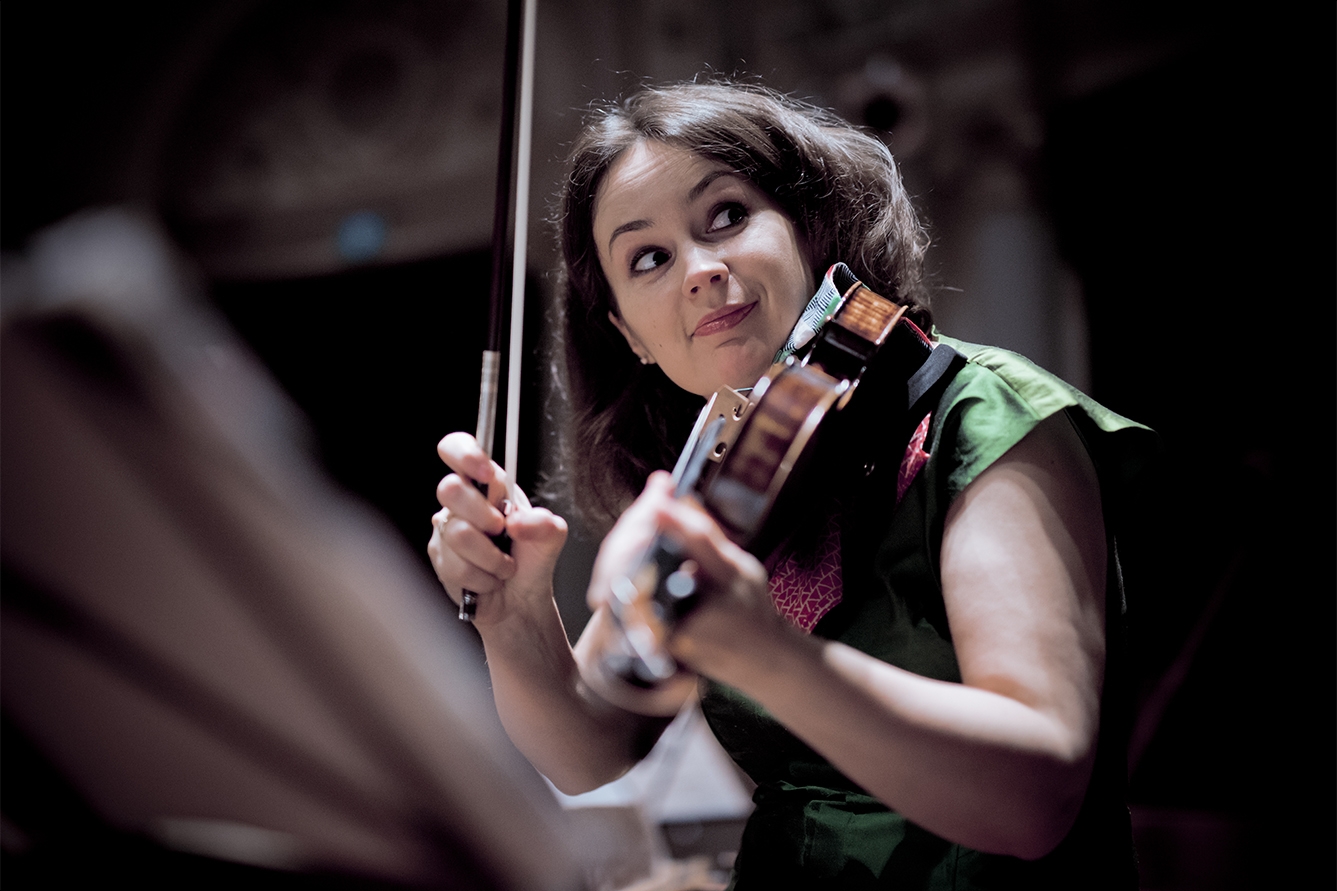 Componist en violist Patricia Kopatchinskaja: ‘Componeren gebeurt vaak op de meest onverwachte momenten’
