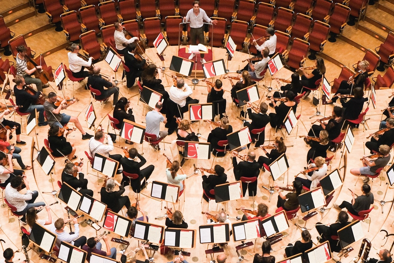 Wie zit waar in een orkest?