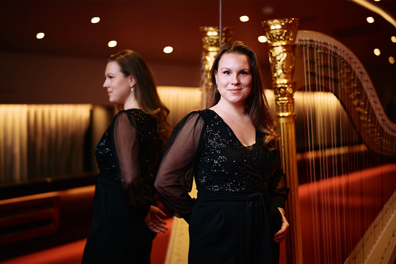 Harpiste Anneleen Schuitemaker: ‘De harp koos mij’