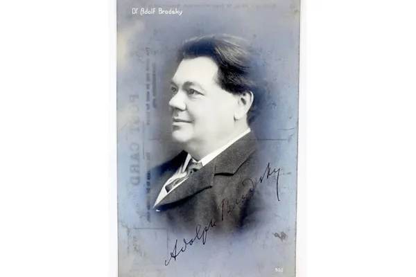 Violist Adolf Brodsky