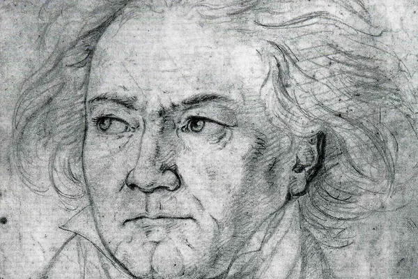 Ludwig van Beethoven, door Friedrich August von Klöber