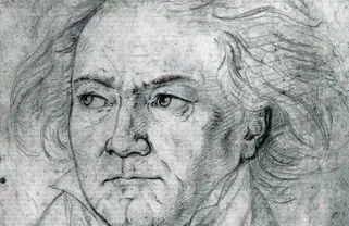 Ludwig van Beethoven, door Friedrich August von Klöber
