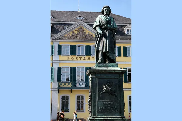 Het Beethoven-monument in Bonn