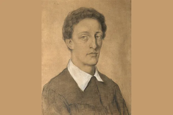 Aleksander Blok, geportretteerd door Tatjana Nikolaevna Gippius in 1906
