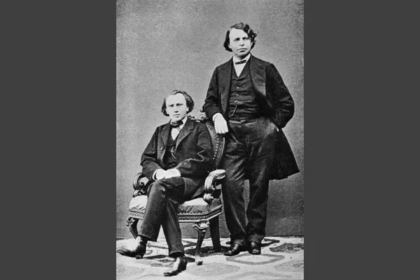 Johannes Brahms en Joseph Joachim