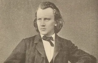 Brahms omstreeks 1865