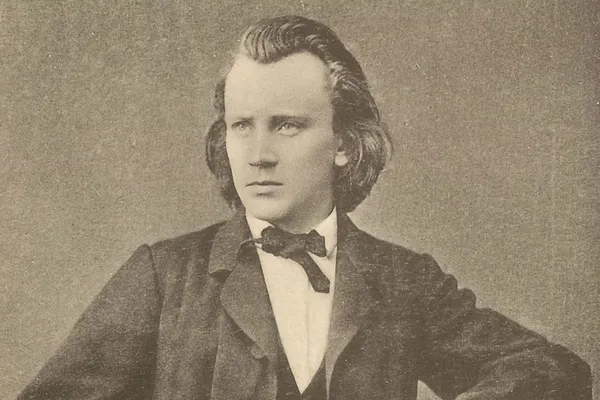 Brahms omstreeks 1865