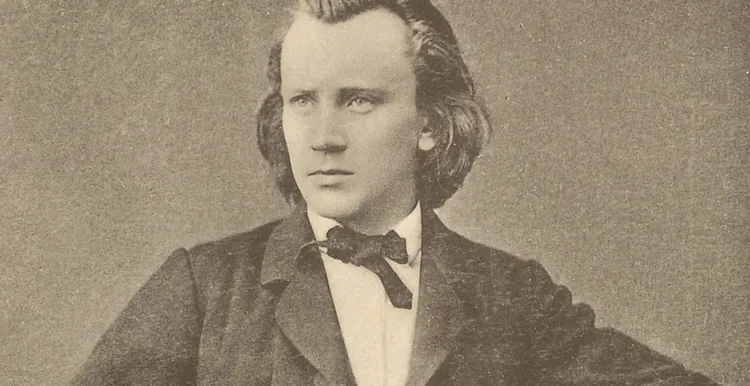 Brahms omstreeks 1865