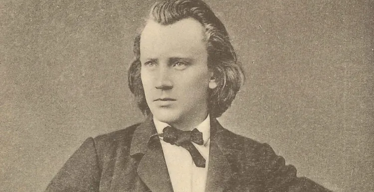 Brahms omstreeks 1865