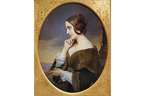 Marie d’Agoult,  Henri Lehmann, 1843