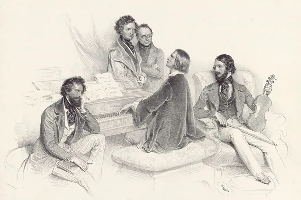Ein Matinée bei Liszt (1846)