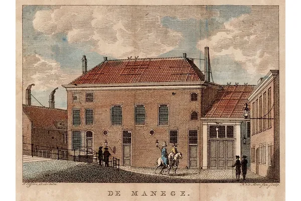 Johannes Elffers Prent oude manege