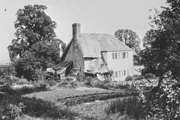 Brinkwells, het boerderijtje waar Edward Elgar verbleef tussen 1917 en 1920