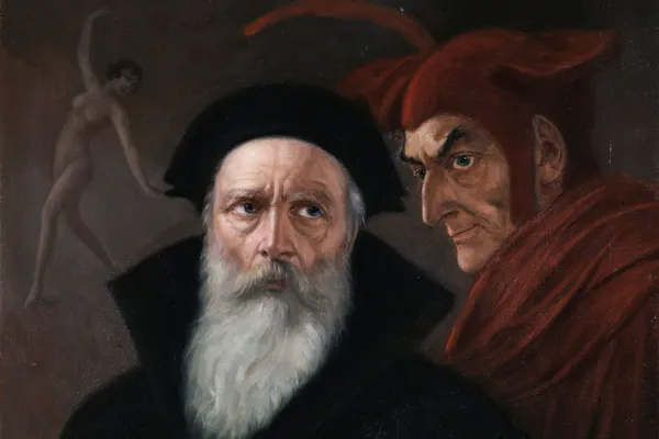 'Faust und Mephisto' (detail)